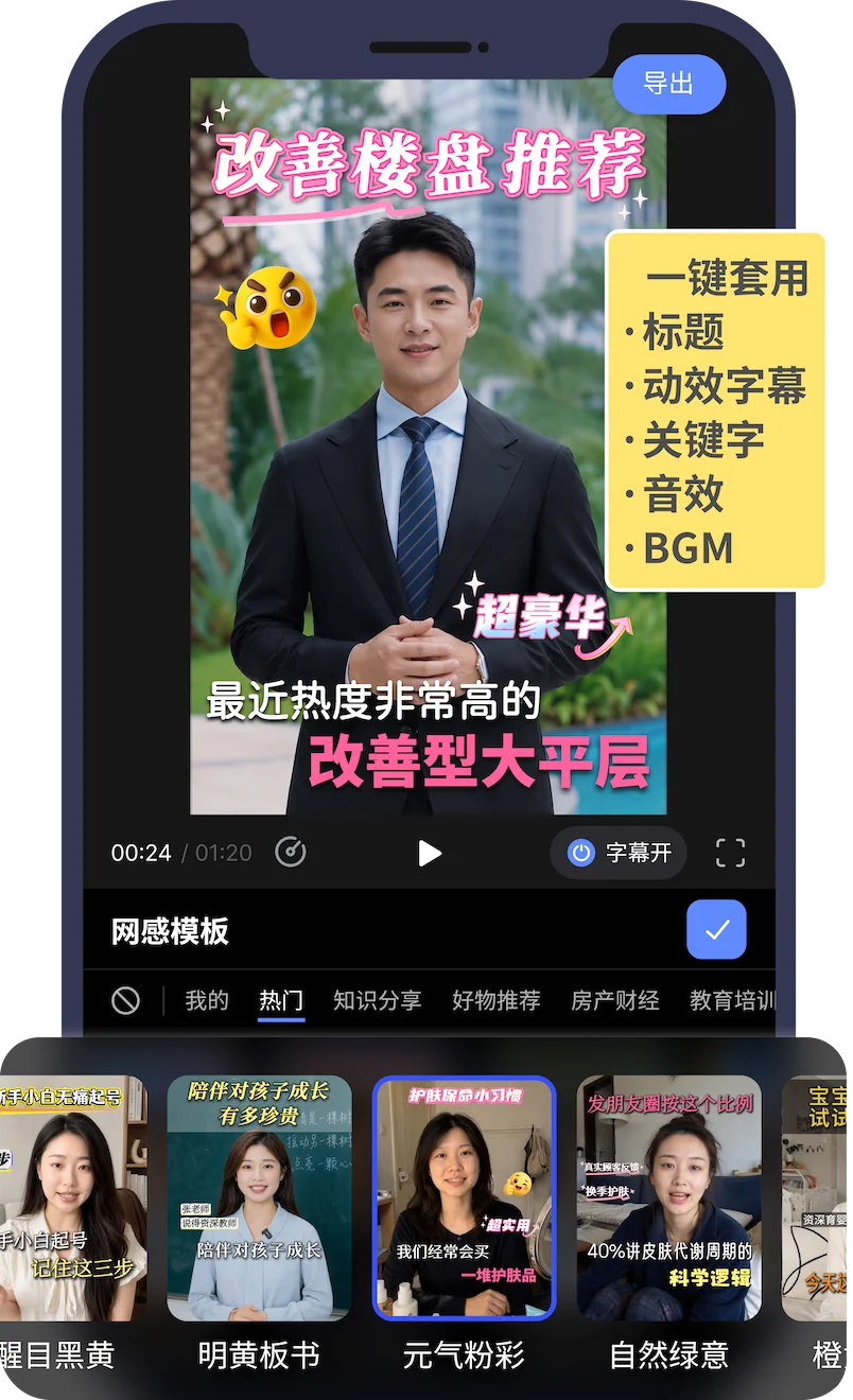 网感模板
